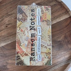 Ransom Notes The Ridiculous Word Magnet Party Game New Sealed Free Shipping