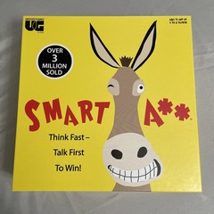 University Games Smart Ass Trivia Party Board Game, Played Once