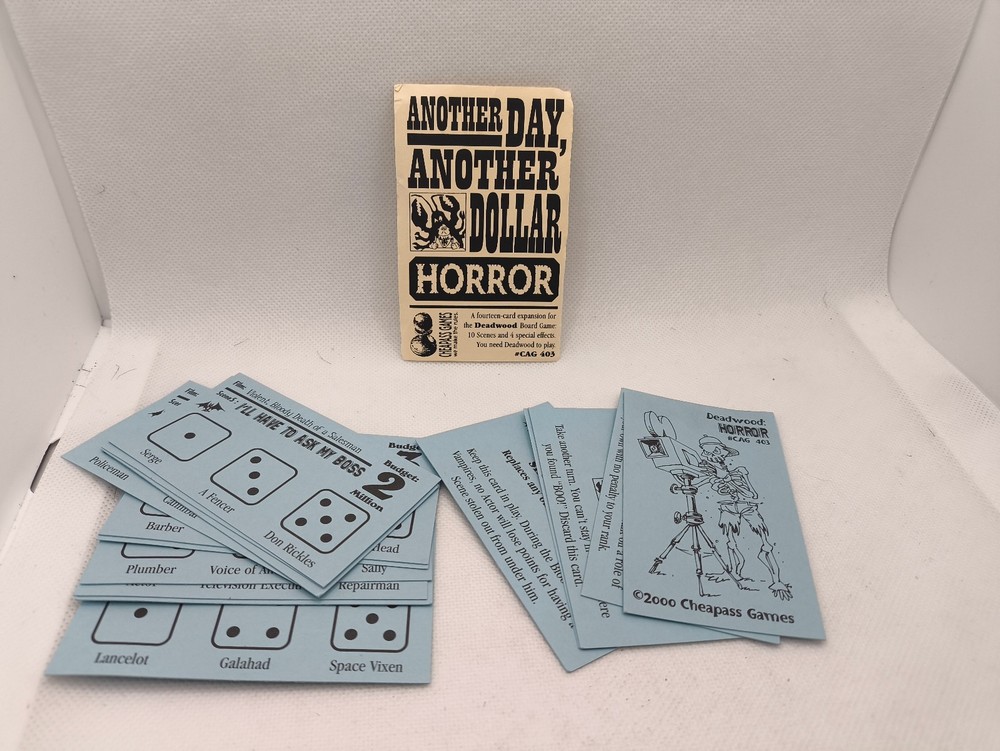 Cheapass Boardgame Another Day, Another Dollar – Horror Bag NM