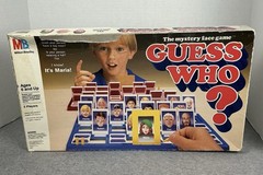 1991 Guess Who Board Game Milton Bradley Complete w/ Instructions Vintage