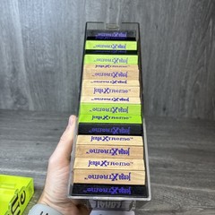 Jenga Xtreme COMPLETE Parker Brothers 2003 Tower Building Game Blocks Green