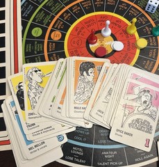 RARE Vintage Supergroup Gold Record Board Game 1973 Instructions Missing Parts
