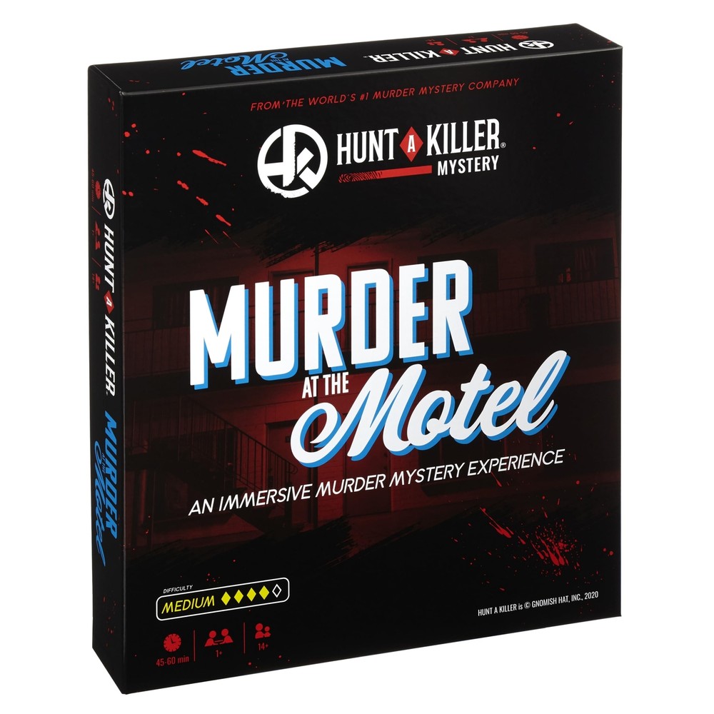 Hunt a Killer Murder at the Motel Interactive Mystery Board Game for 1-5 Players