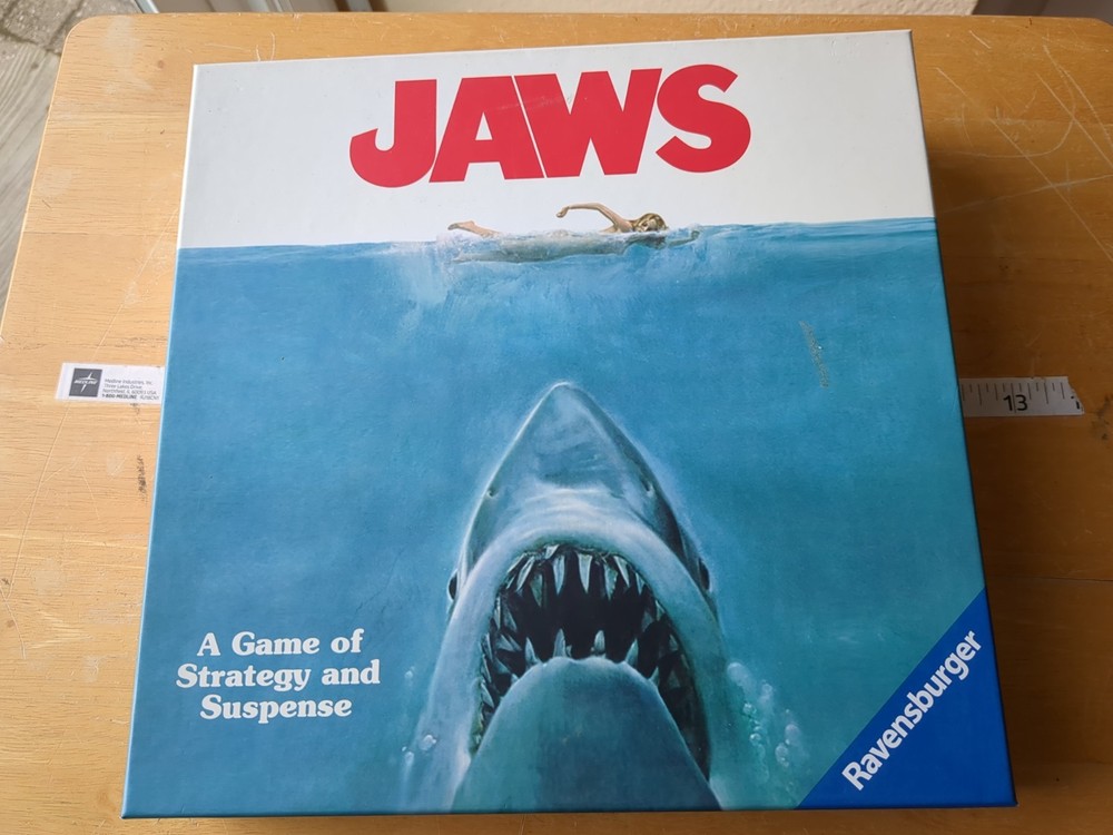 Ravensburger Jaws Board Game Strategy Suspense 2-4 Players Ages 12+