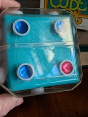 Vtg Chaotic Cube Art Game 1970 Pacific Game Company Nintendo Japan 1969 & Box