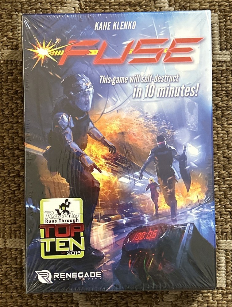 Fuse Board Game, Renegade Game Studios, 1-5 Players, Easy To Learn, New & Sealed