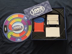 Spin Master Games Logo Party Board Game- Complete