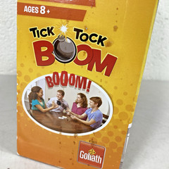 Tick Tock Boom Card Game (box stain) – The Explosively Fun Word Game, Goliath