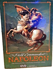 DVG Field Commander Napoleon Strategy War Board Game 2011 Open never played