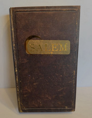 Facade Games Salem 1692 Historical Deduction Card Game Faux Book Box
