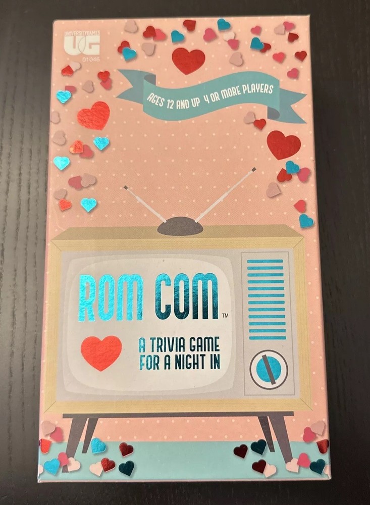 New – University Games Rom Com – A Trivia Game for a Night In – Ages 12+