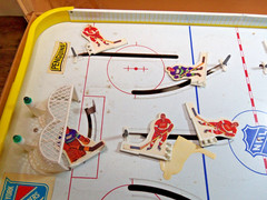 Vintage Coleco World of Sports Official NHL Pro Stars Hockey Table and Players