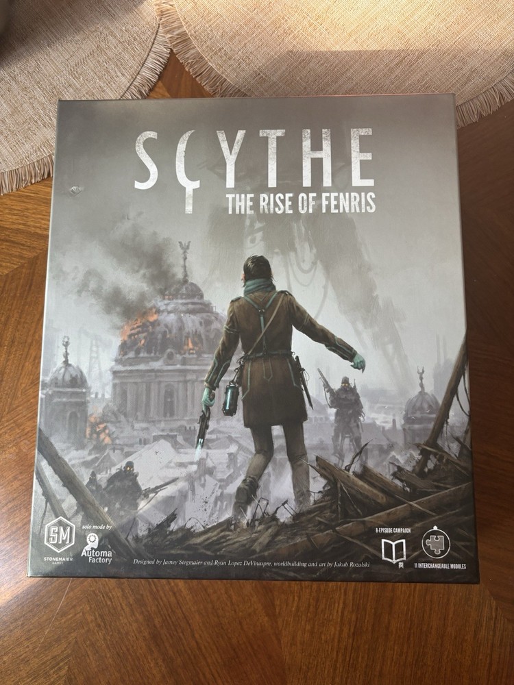 Scythe Rise of Fenris NOS Shrinkwrapped Expansion Mission Board Game Stonemaier
