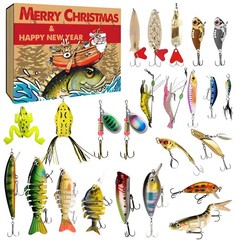 Advent Calendar Fishing Lure Set – 24 Days Small