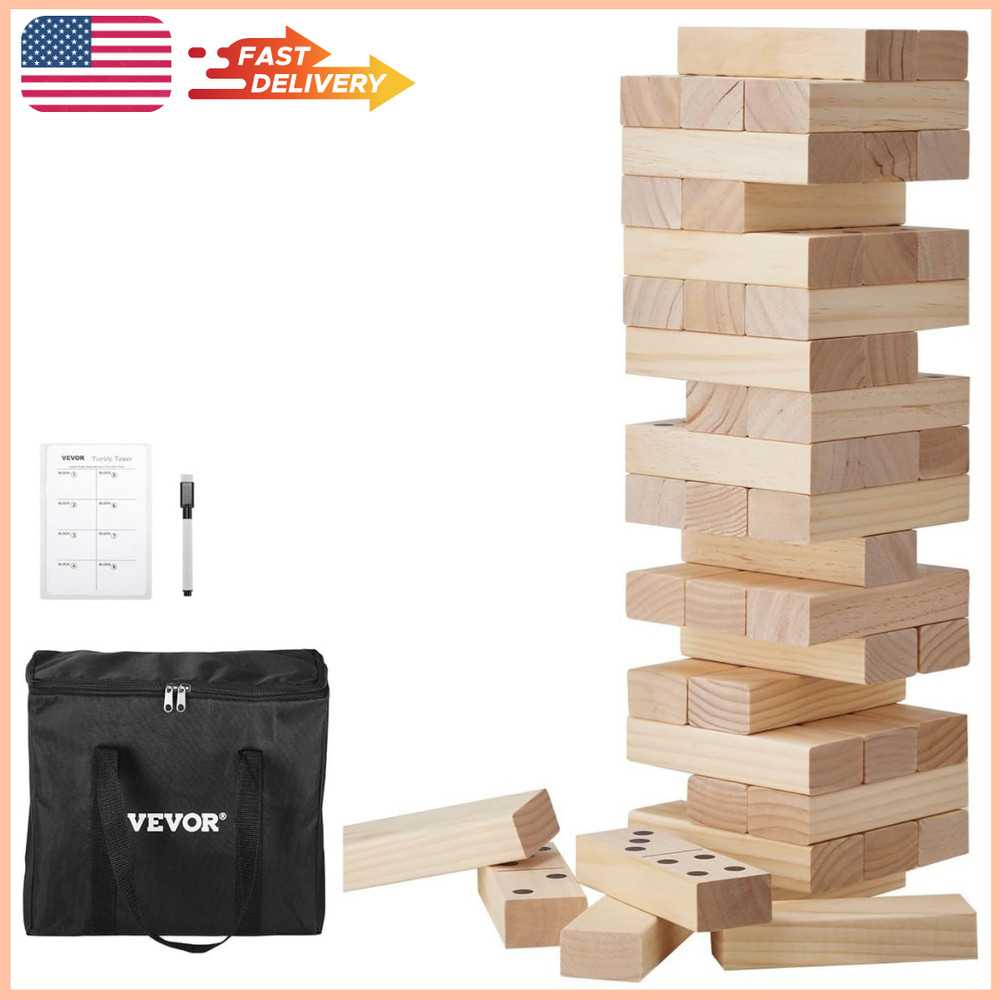 Outdoor Games Giant Tumble Tower Large Tumbling Timber Pine Wooden Stacking Yard
