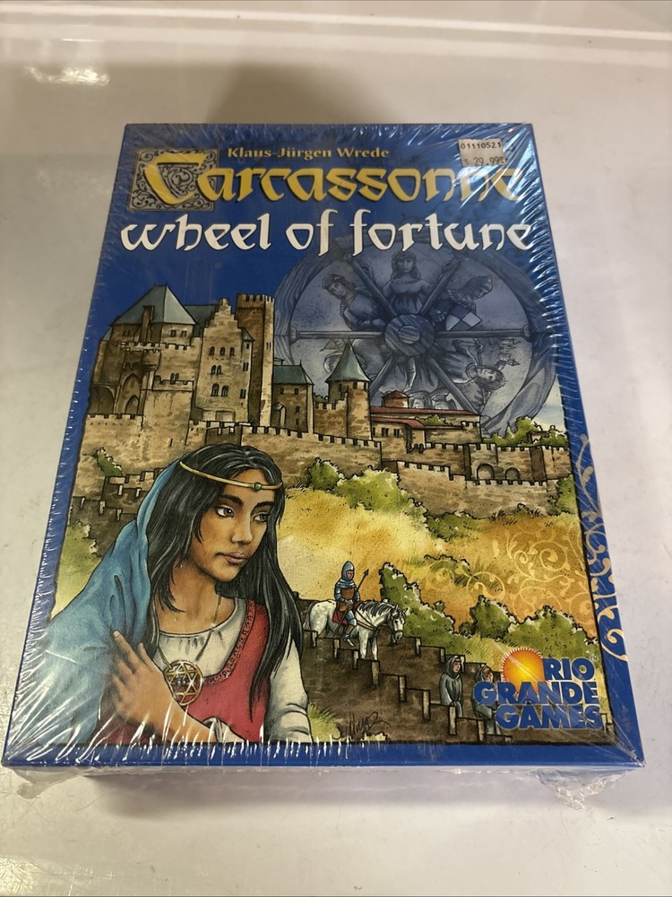 Carcassonne Wheel of Fortune Expansion Rio Grande Boardgame Brand new Sealed