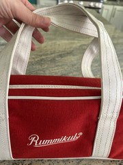 Vintage 1973 Rummikub Faux Wood 106 Tile Complete Set with Canvas Traveling Case