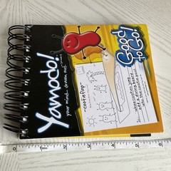 Yamodo Travel Kid’s Game Drawing Pad On the Go Games Spiral Book (HC, 2008)