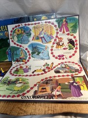 Cinderella Board Game – Storybook Fairytale Cadaco – Complete Not Disney