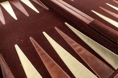 Vintage Pro Tournament Backgammon Set For Restoration 70-80s 23.5″ 1.4″ Checkers