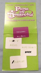 Puns of Anarchy – The Outrageous Pun-Making Game + Expansion Pack – Very Good