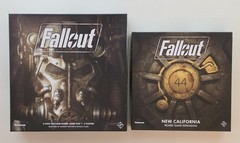 Fallout Board Game + New California Expansion Fantasy Flight Games – Gently Used