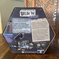 Break In Alcatraz Play Monster Game Escape Party Game NEW Sealed Board Game Nite