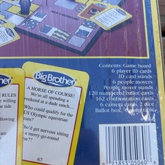 Big Brother Board Game Pressman Classic Reality TV Show BRAND NEW SEALED
