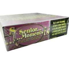 Senior Moments Game Family Party Humorous Memory Age 12 and Up New Sealed