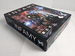 INFAMY Sci-Fi Board Game UNPUNCHED Mercury Games 2013 Travis Chance OOP