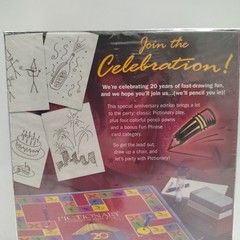Pictionary 20th Anniversary Edition Parker Brothers 2005 The Game Of Quick Draw