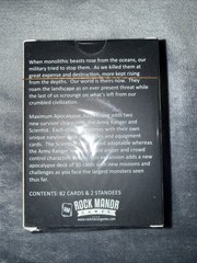 Maximum Apocalypse Kickstart Edition,Gothic Horrors And Kaiju Rising Card Pack