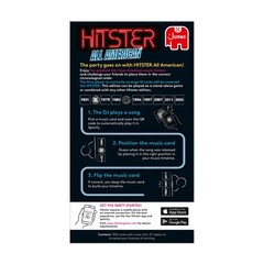 Jumbo Hitster – All American, Fun Music Quiz Card Game, 2-10 Players – 300 Best