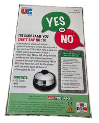 New Yes or No card game-The card game you can’t say no to Party Holidays