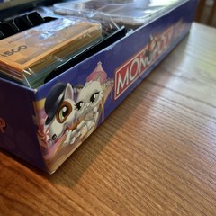 2007 Hasbro Littlest Pet Shop Edition Monopoly Board Game 6 Pets COMPLETE Nice!