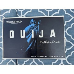 Vintage William Fuld Ouija Board Parker Brothers Complete Planchette Box + Book