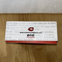 that’s what she said game – New