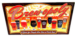 Late for the Sky BREW-OPOLY Game For People Who Like to Drink BEER! Unused!