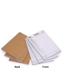 Mexican Train and Chicken Foot Dominoes Scorepad/Scoring Sheets 8.2 x 5.5 Inc…