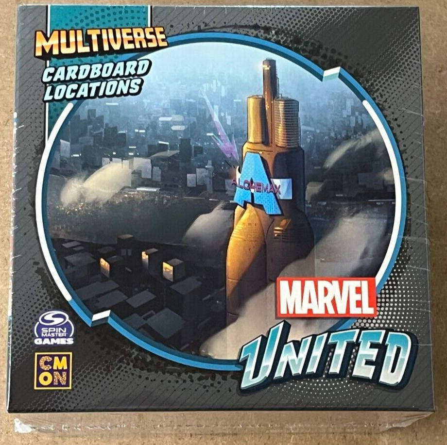 Marvel United Multiverse Cardboard Locations (Kickstarter Exclusive)