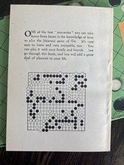 Vintage Go Game, Japanese Strategy Game, 1961 Complete W Instruction Book
