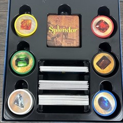 Splendor Board Game Marc Andre Pascal Quidault Space Cowboys Asmodee Complete
