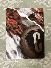 2014 DC Comics Crisis 1 Deck Game Aquaman Oversize Crisis Super Hero Card!