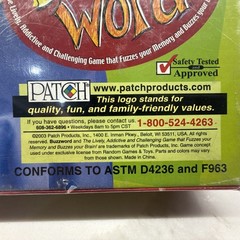 Buzz Word Game by Patch #7363 – Sealed Vintage 2003 NEW SEALED