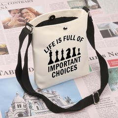 Chess Tote Bag – Choice Chess Cbag – Unisex – 8 x 7.5 x 1.8 inches – Adult – …