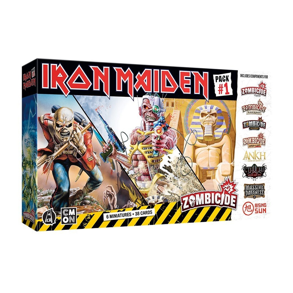 Iron Maiden Pack #1 Zombicide Miniatures Board Game CMON