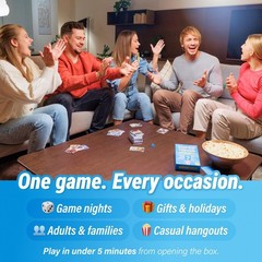 Super Trivia Game for Adults with 1200 Questions – Fun Board Game for Adults …
