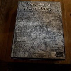 They Met At Gettysburg – 1st Edition Spearhead Games – UNPUNCHED (1996) Box Wear