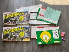 Lots of 2 Vintage Strat-o-Matic baseball Board Game Sports – As is