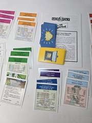 Monopoly The Simpsons 2001 Complete Title Deed Chance & Chest Replacement Cards